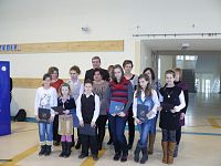Nagrodzeni uczniowie Szkoły Podstawowej w Skarżynie