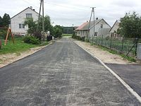 Remont drogi w miejscowości Lipińskie
